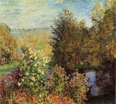 Claude Monet Corner of the Garden at Mont Geron China oil painting art